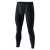 Мужские зимние длинные термокальсоны Otafuku Glove (Теплый, Мягкий (начес), Компрессионный, С передней застежкой, Отводящий пот, Быстросохнущий) JW-165 Черный, Размер M (3-Pack)