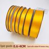 Gold Ribbon Set: 4cm, 2.5cm, 6mm Rolls for DIY Bows & Gift Decoration