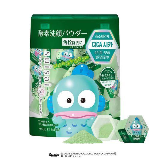 suisai Beauty Clear Powder Wash Коллаборация с Sanrio 6 Цветов на выбор