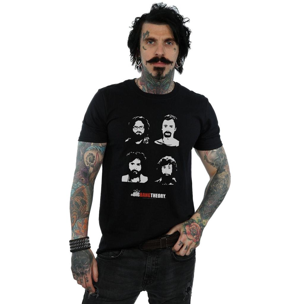 The Big Bang Theory Mens Expedition Beards T-Shirt
