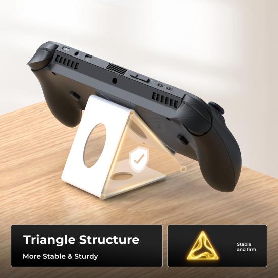 Game Console Stand Switch 2 for for ROG Ally/X for Steam Deck Portable Metal