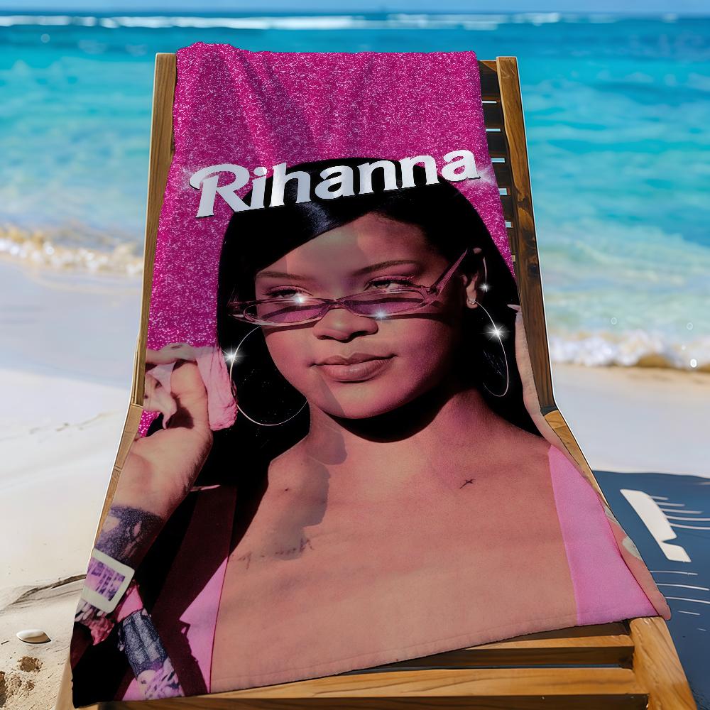Полотенце R-Rihanna-S Спортивное Быстросохнущее Туристическое Снаряжение для Кемпинга Песозащитное Мягкое Легкое Большое Пляжное Полотенце