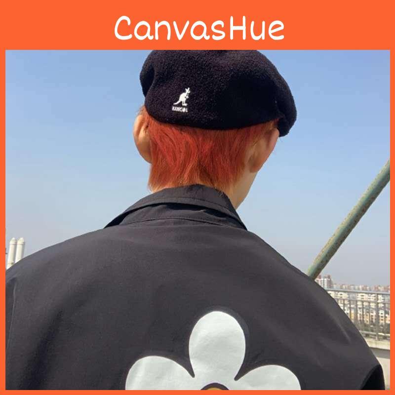 Шерстяная кепка Kangol 504 Современный стиль надписей Модная и функциональная Незаменимая вещь для каждого гардероба