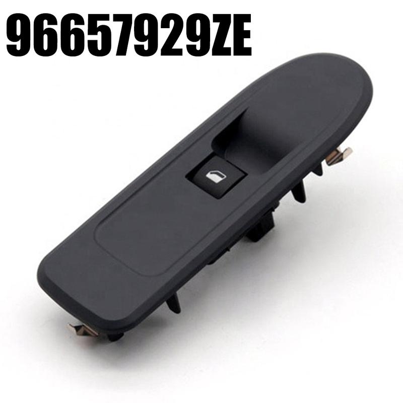 Car Window Control Switch Passenger Side For 208 308 2008 408 96657929ZE Black Gray Plastic Power Window Control Switch
