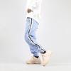 MLB New York Yankees Knitted Sweatpants Unisex Sky Blue 31TPM1111-50S