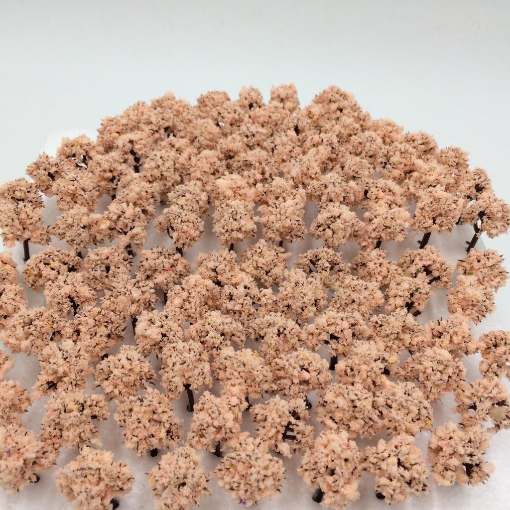 DauStage Forest for N Gauge and Architectural Available In 50 or 100 Colors Cherry Blossom 100 Trees, 3cm, Dioramas, Railways, Models, (19, Pink,