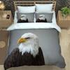 Bedding Collection For Kids Teens Boys Girls Animal Eagle 3D Duvet Cover With Pillowcase Microfiber Single Twin Double Queen King Size