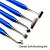 1 шт. или 5 шт. Набор для чистки дентальных имплантатов с мягкой щеткой, стоматологический хирургический инструмент для лингвального лоскута, разделитель надкостницы, редукционный инструмент для надкостницы