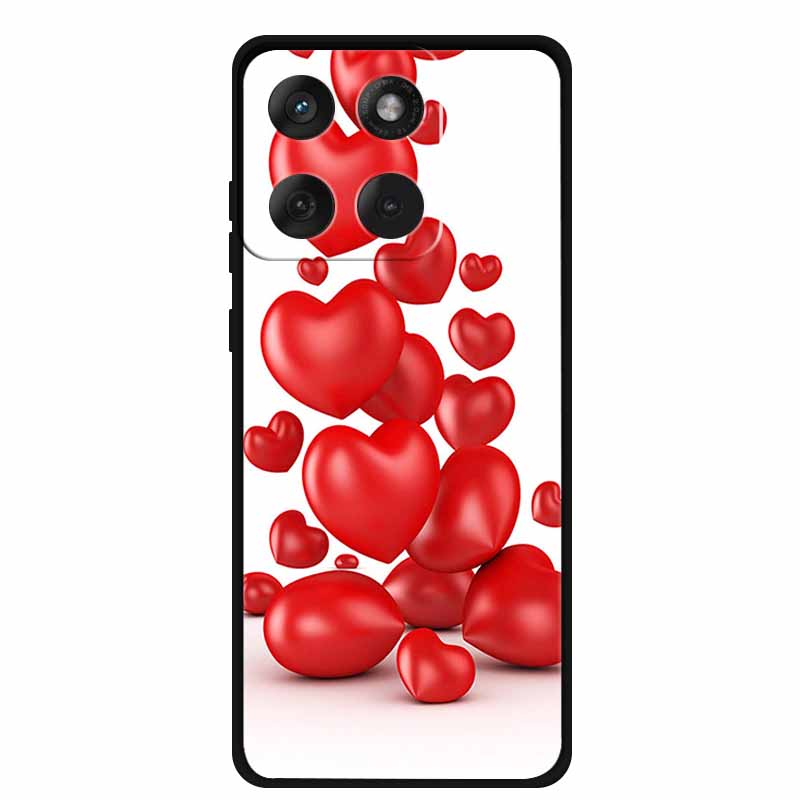 Чехол для Motorola Edge 70 5G 2025 Модный Черный Силиконовый ТПУ Мягкий Чехол для Телефона Для Motorola Moto X70 Air 5G Задняя Крышка Чехол Fundas