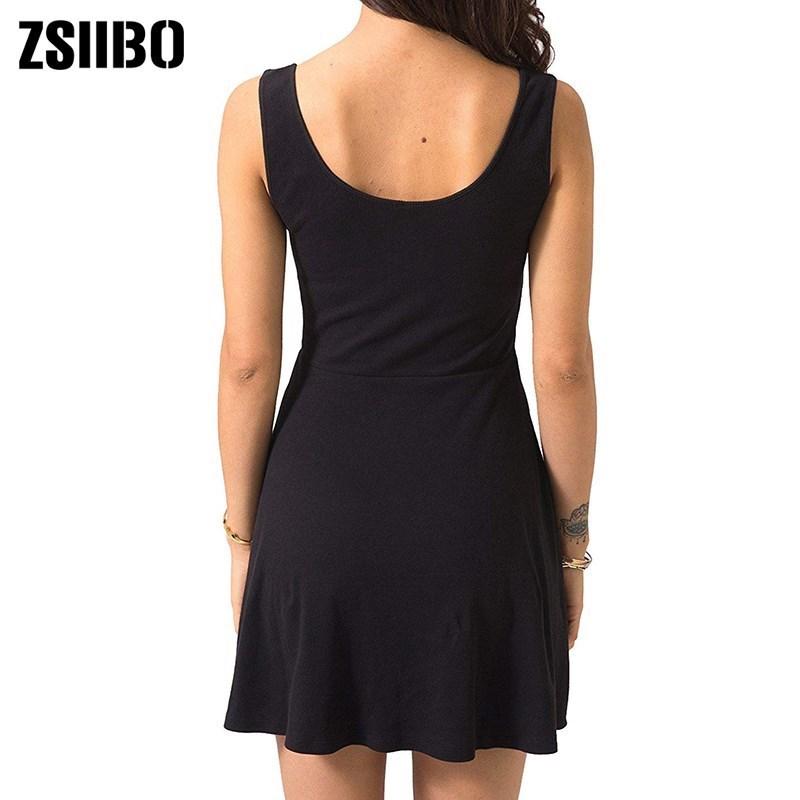 Женское сексуальное черное летнее платье с узким топом на бретельках, платье с высокой талией, облегающее однотонное повседневное платье с расклешенной талией