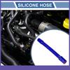 Single 20mm 0.79" ID 300mm 11.81" Length 0° Blue Red Car Silicone Hose Universal