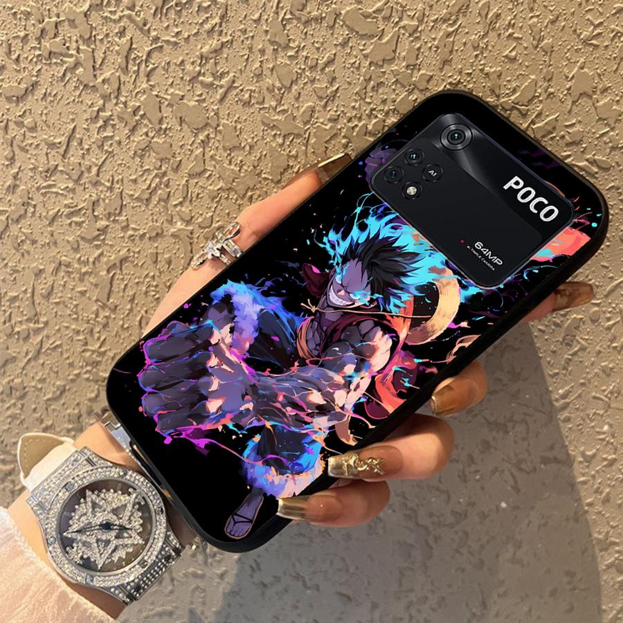 Крутой чехол-футляр для телефона с аниме Зоро для Xiaomi Poco F3 F4 F5 M3 M4 Pro M5 C65 X3 X4 X5 C50 C51