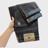 Мужские джинсы Slim-Fit с вышивкой и модным принтом на весну и осень