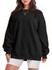 Autumn and Winter Women's Loose Solid Color Velvet Sweatshirt