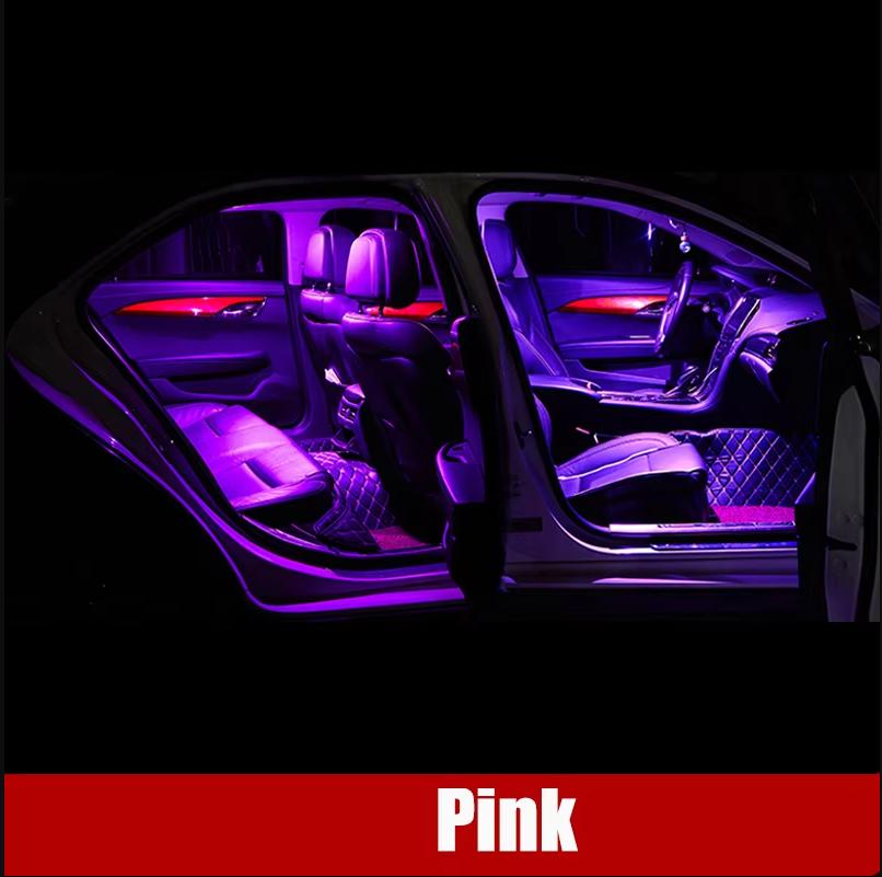 Для Renault Clio 4 MK4 IV 2013 2014 2015 2016 2017 2018 8 шт. Автомобильные светодиодные лампы Внутренний плафон Подсветка номерного знака Аксессуары