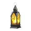 Warm Light Seasonal Halloween Accent Piece for Shelf Display or Hanging Use, Handle Top Indoor Party Styling Use