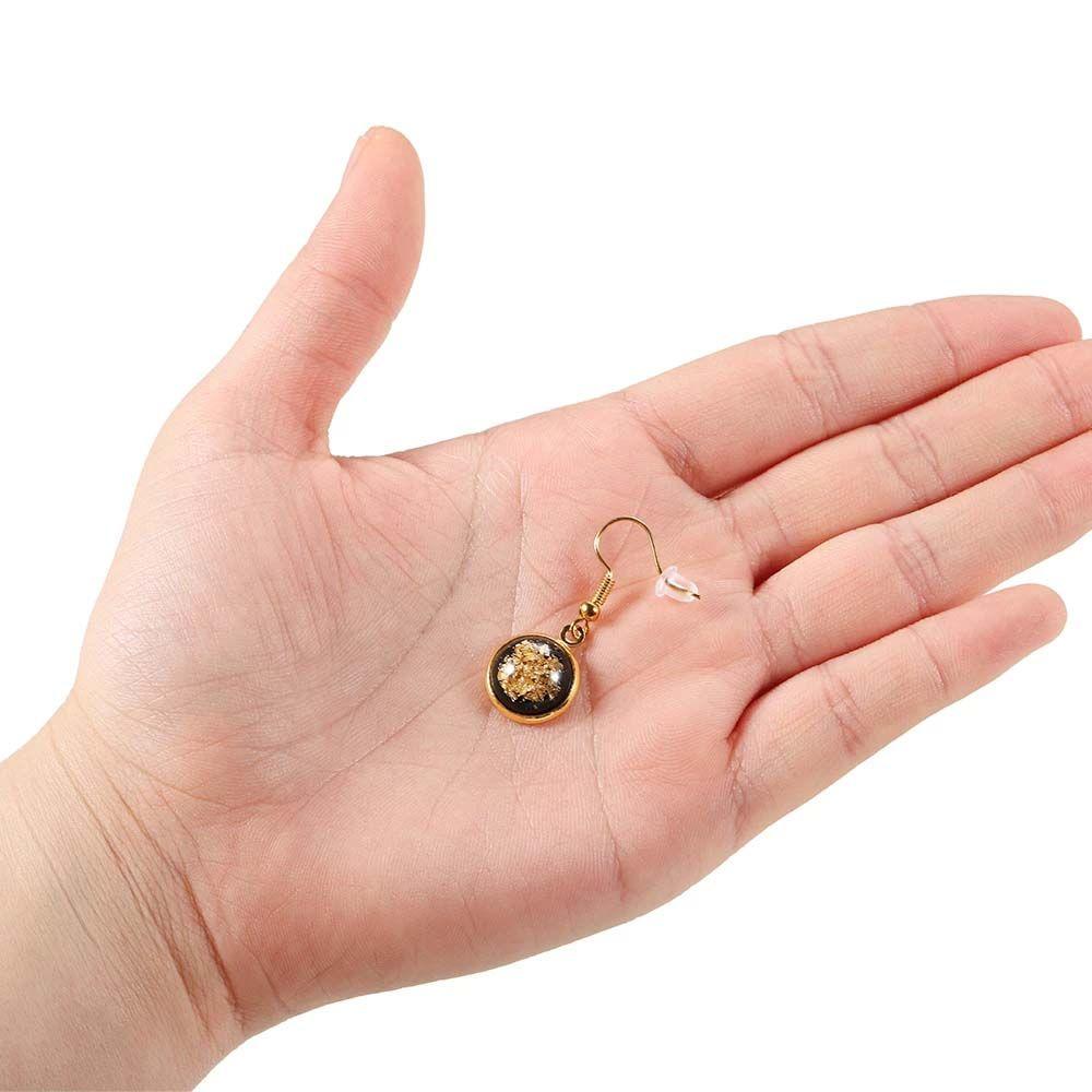 Jewelry Parts Jewelry Making Ear Protect Pure Color Ear Hole Blockage Ear Post Plastic Stud Earring