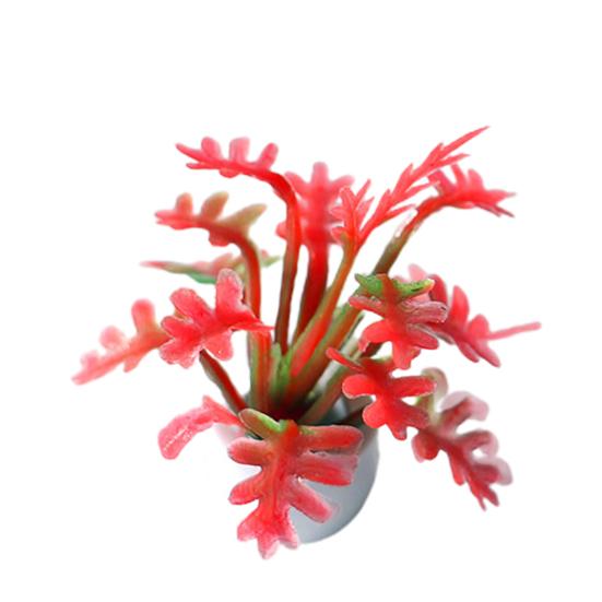 Мини-горшок, аксессуары, маленький горшок для растений, высокий кукольный домик, имитация декора