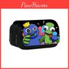Нейлоновая пенальная сумка с принтом Rainbow Friends, двухслойная, для школы