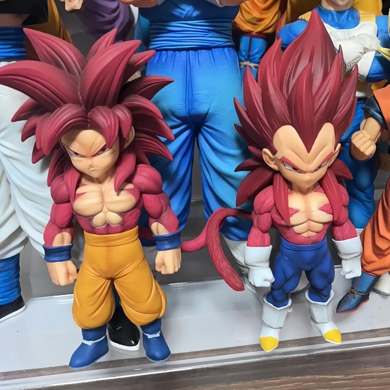 Новая горячая фигурка аниме Dragon Ball Daima Веджета Гоку Фигурка действия Супер Сайян 4 ПВХ Коллекционная статуэтка Модель Игрушка Рождественские подарки