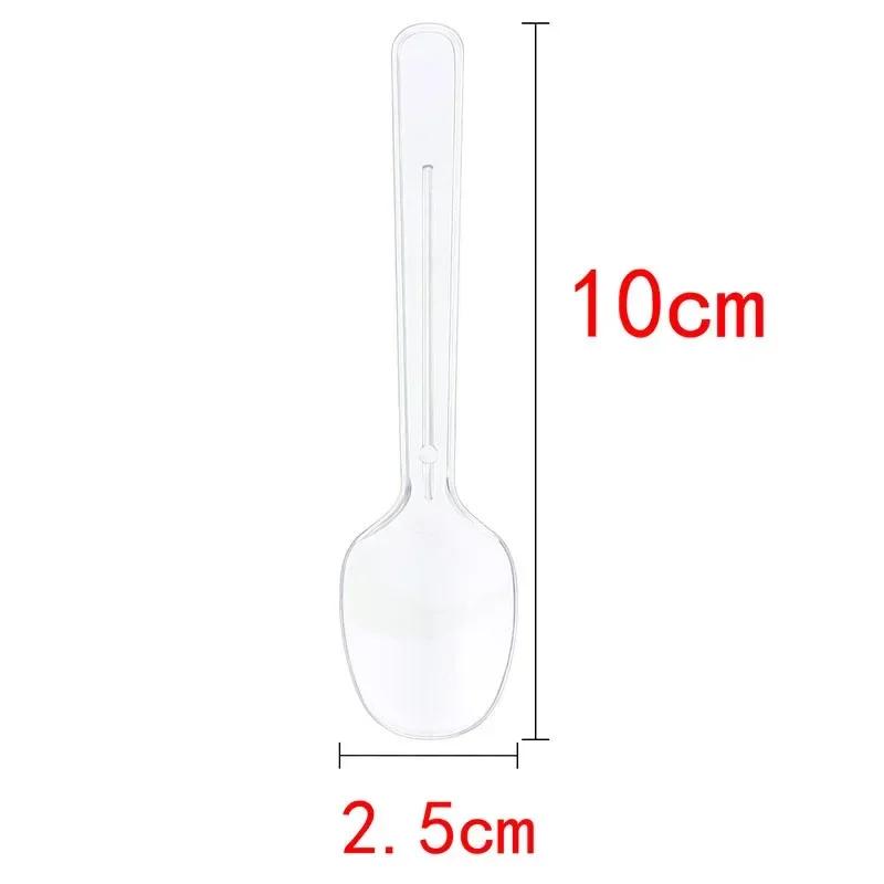 50Pcs Disposable Plastic Mousse Cup Ladder Shaped Cup Pudding Cup Dessert Cake Cup Appetizer Jelly Yogurt Mousse Baking Cup