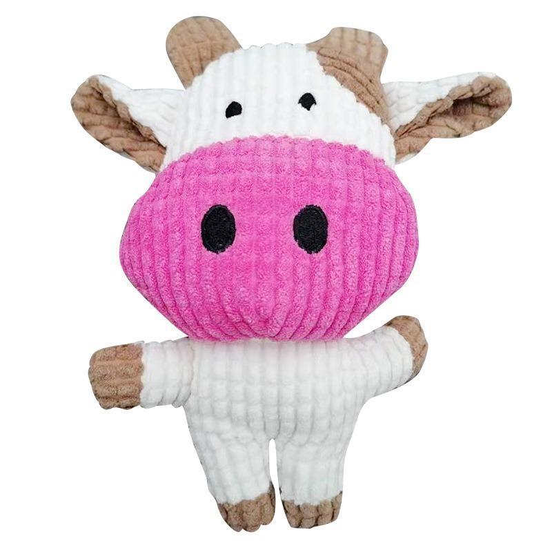 Плюшевая игрушка для прорезывания зубов для собак, устойчивая к укусам, со звуком, для самостоятельной игры и снятия скуки