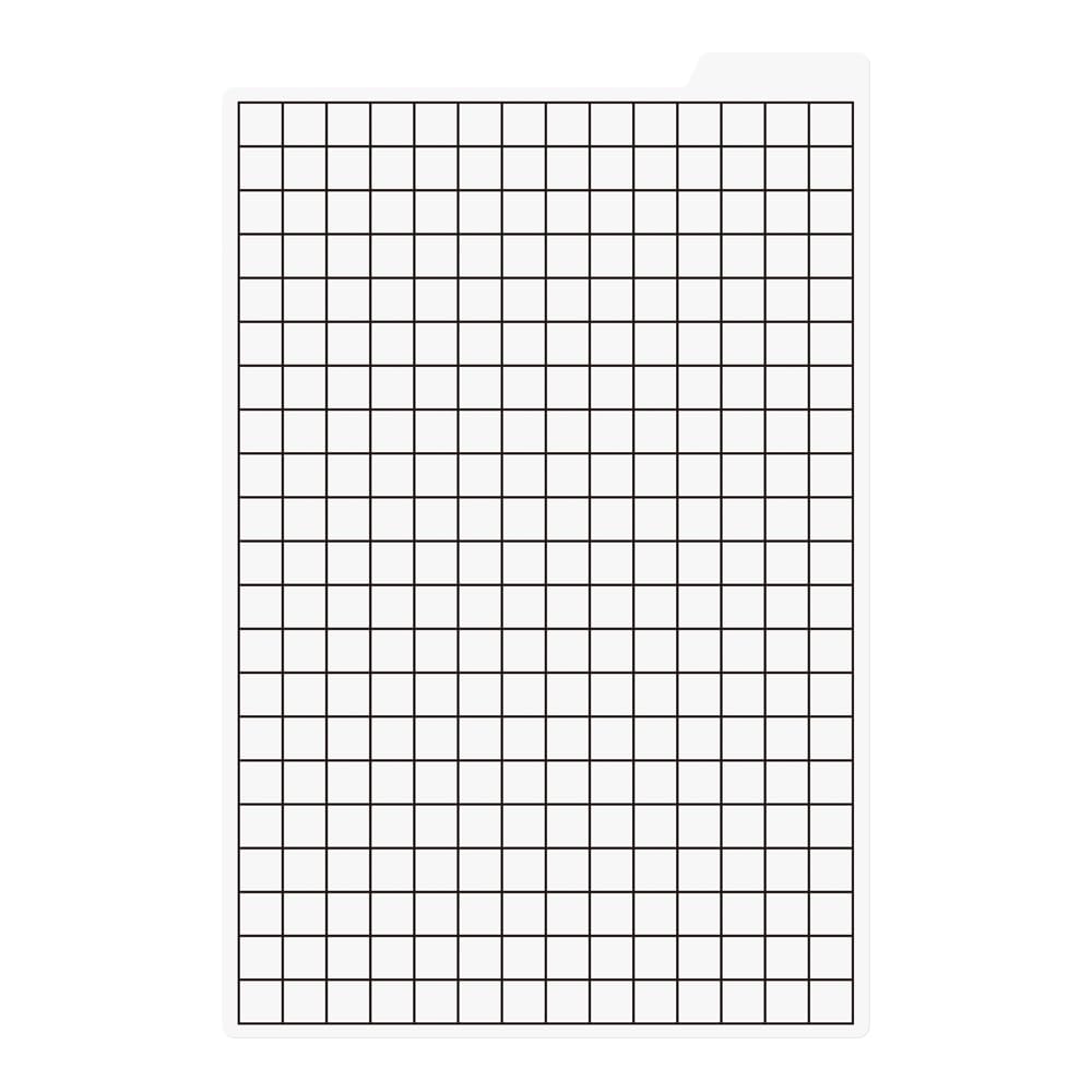 Kyoei Plastic Firm Writing Design for A5 Yuki no Sato Underlay, Notebooks, Size, (Snow Village) SHST-A5-W