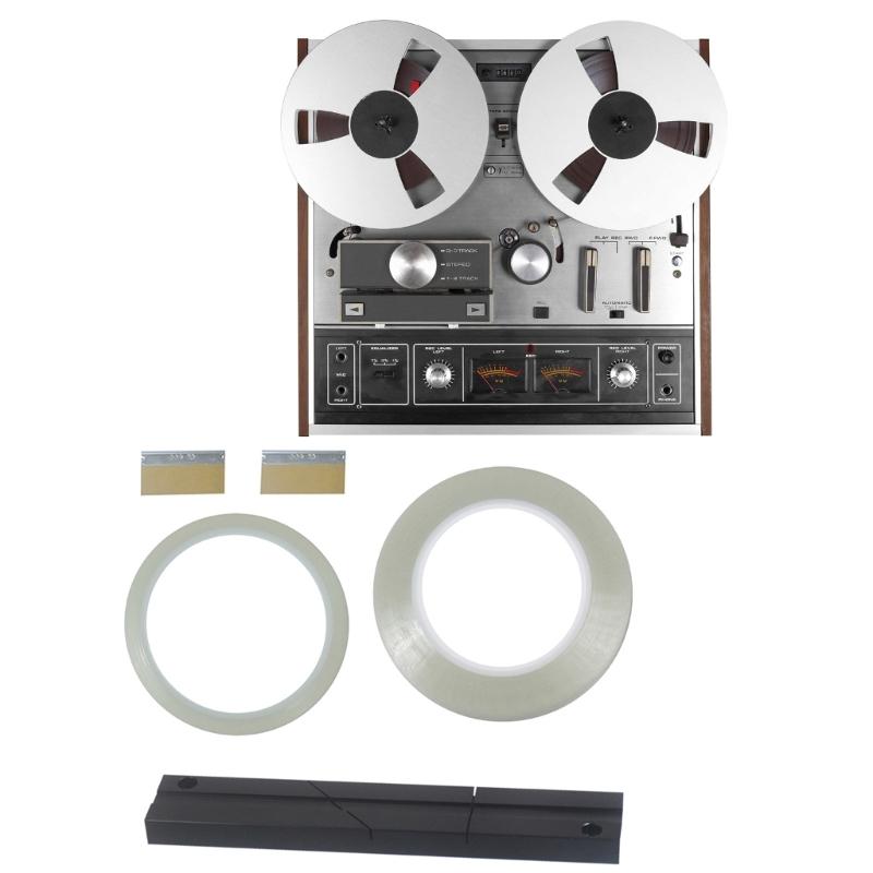 1/4-дюймовые блоки для склейки ленты Набор для ремонта ленты Простые в использовании для Studer Анодирование Затвердевает Предотвращает Окисление