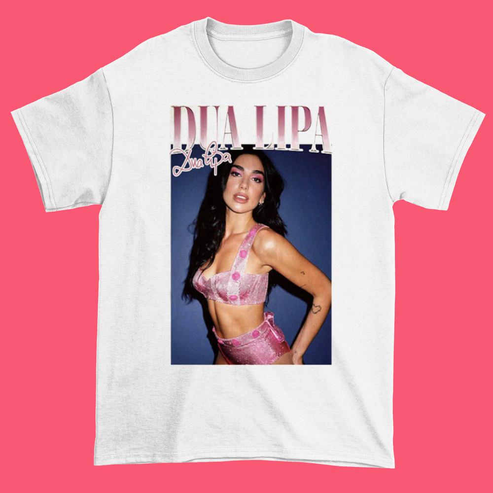 Редкая музыкальная футболка Dua Lipa Белая Унисекс S-234XL Футболка E468 Унисекс Футболка