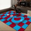 Trabzonspor Crest Emblem Rug Office Floor Mat - Machine Washable for Bedroom, bedroom, livingroom, Room Decor Fan Gifts Christmas