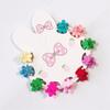 50Pcs Cute Bow Rabbit Hairpin Paper Jam Hair Clip Display Cards Hair Clips Jewelry
