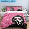 3PCS Horror Movie Characters 3pcs Bedding,Including 3PCS Duvet Cover And 2pcs Pillowcases Perfect for Christmas,Ideal for Bedroom, Dormitory