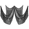 5/1PCS Halloween Black Gauze Horror Haunted Houses Decor Black Creepy Cloth Party Home Doorway Wall Gauze Terror Scene Props