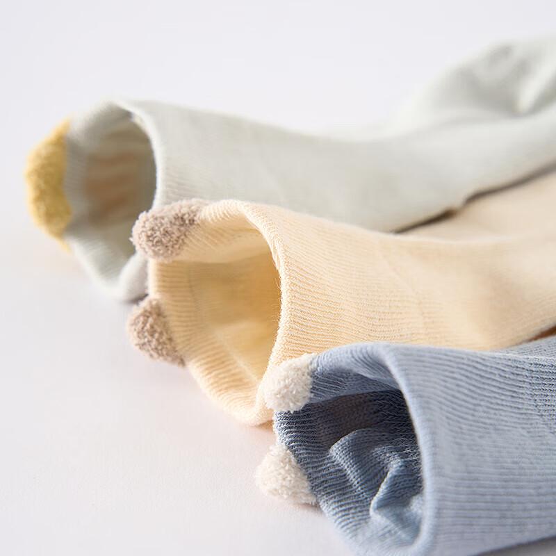 Tongtai Infant Mid-Calf Elastic Socks (3-Pack)