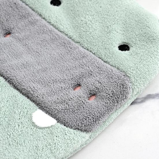 Super Absorbent Hand Towel Children's Cartoon Animals Dishcloth Quick Drying Microfiber Towel Koala Elephant Hippo Fox Owl Style Kitchen Dishes Cloth