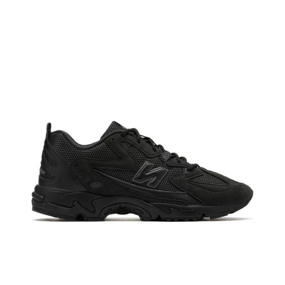 New Balance Nb 828 Ткань Синтетическая кожа Спортивный тренд Низкий верх Повседневная обувь Унисекс Повседневная обувь Черный ML828BM