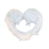Christmas Tinsel Garland, White Snowflake Garland Decoration Classic Party Supplies
