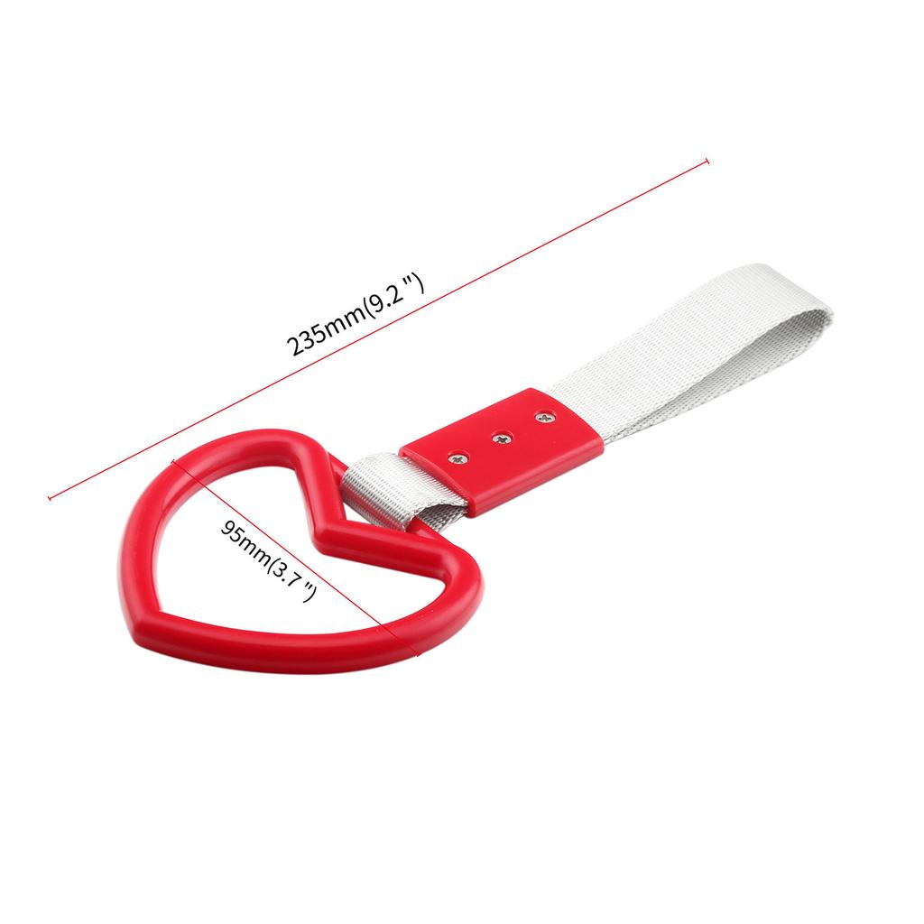 Автомобильный ремень безопасности для заднего переднего бампера, предупреждающие кольца, декоративные предупреждающие петли, для метро, поезда, автобуса, для внедорожника, для внутреннего и внешнего декора