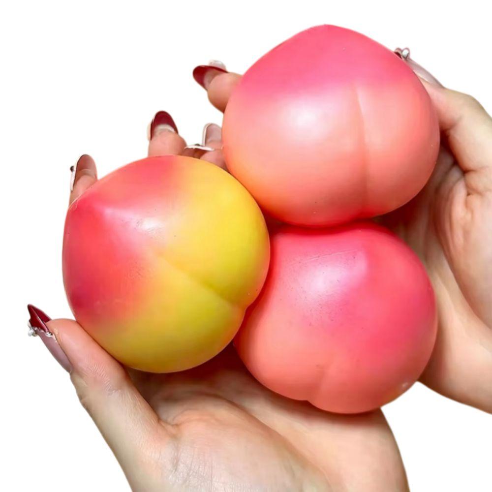 Sensory Fidget Squishy Peach Self-Made Blocks Filled Squishy Crunchy Squishy Children Gifts