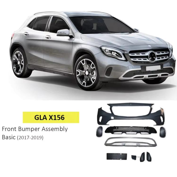 Mercedes-Benz GLA X156 2017-2019 Front Bumper Body Kit