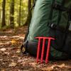 10Pcs Plastic Screw-in Tent Stake, Heavy Duty T-shaped Canopy Tent Peg, Windproof Spiral Ground Stake for Outdoor Camping Hiking Garden