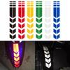 New Wheel Safety Warning Reflective Decal On Fender Motorcycle Stickers Car Decals