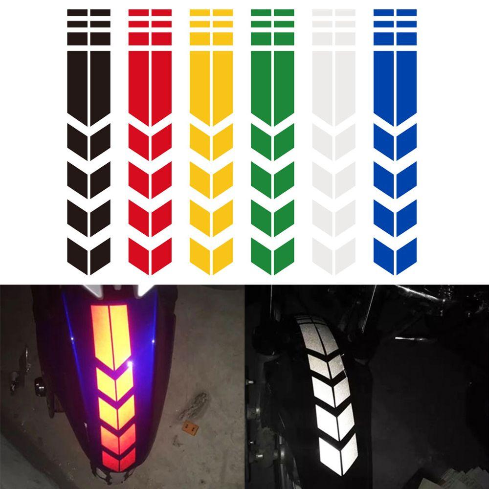 New Wheel Safety Warning Reflective Decal On Fender Motorcycle Stickers Car Decals
