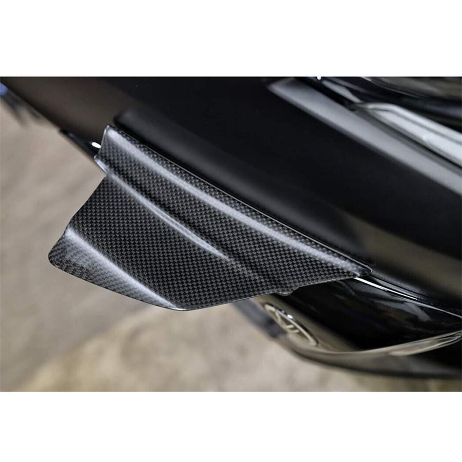 Fairing Winglets Side Wing Cover Carbon Fiber Look For Yamaha TMAX 560 2019-2021
