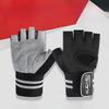 Фитнес-перчатки для мужчин и женщин с половиной пальцев, усиленные напульсники, тонкие дышащие, для тяжелой атлетики, нескользящие, износостойкие, для занятий спортом на открытом воздухе