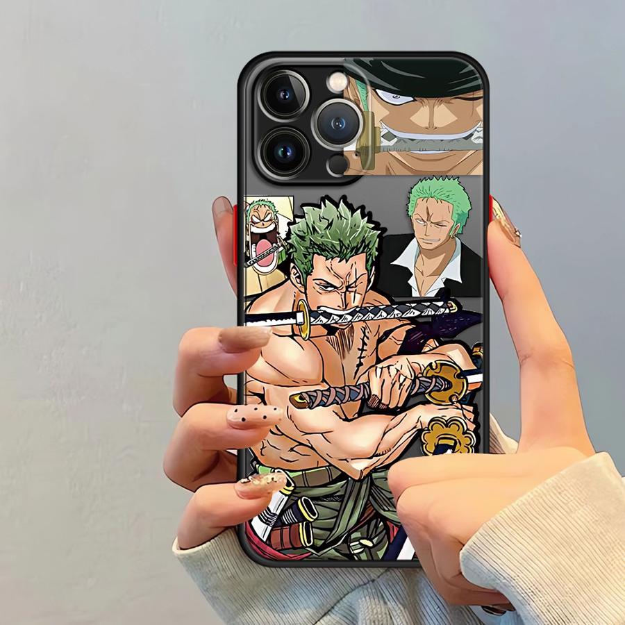 Чехол для Apple iPhone 16 Pro 7 8 SE 6s 16e 13 Pro 11 Pro Max 14 XR XS X 12 Mini 15 Pro Max SE Мягкий чехол Аниме O-One Piece