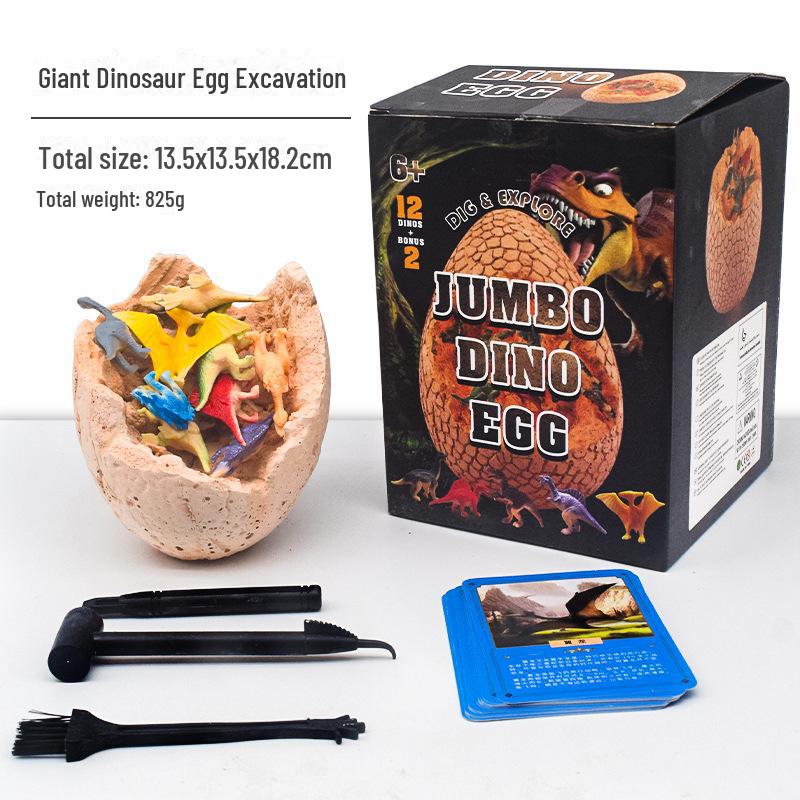 Имитационная модель раскопок яиц динозавров: Набор развивающих игрушек в глухой коробке
