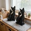 Статуэтки-украшения «Кот и ребенок», Интимные интерактивные скульптуры кошек, Милые парные украшения с кошками, Идеальные подарки для любителей кошек
