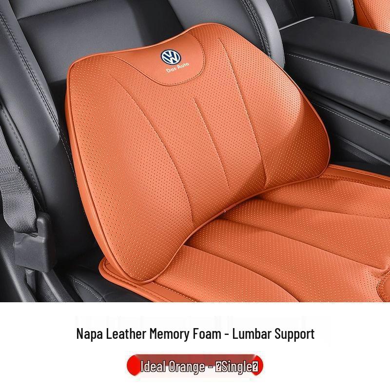 Volkswagen Lumbar Support & Headrest: Compatible with Passat, Magotan, Sagitar, Bora, Lavida, Tharu, ID3/4/6.