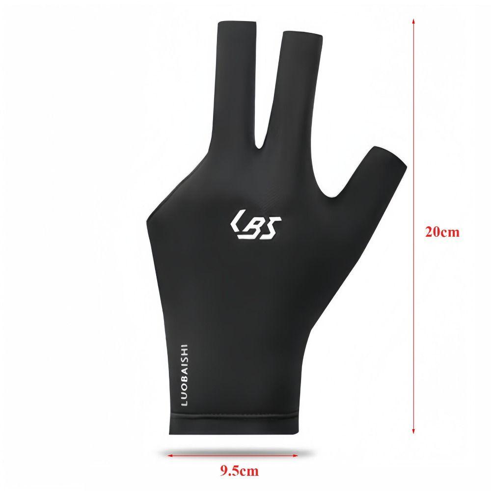 1Pcs Half-finger Snooker Glove Anti-slip Training Glove New Billiard Glove Fitness Accessories